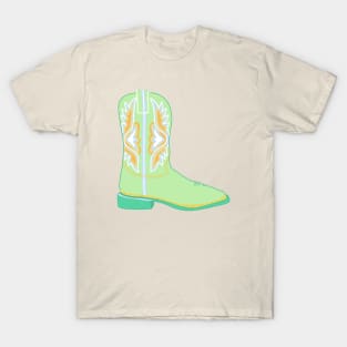 Cowgirl Boots (green) T-Shirt